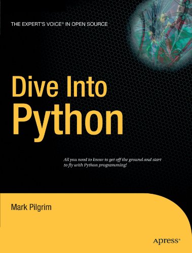 Large book cover: Dive Into Python