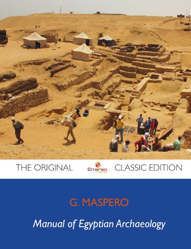 Large book cover: Manual of Egyptian Archaeology