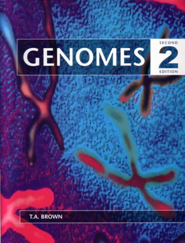 Large book cover: Genomes
