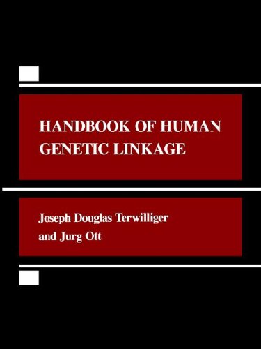 Large book cover: Handbook of Human Genetic Linkage
