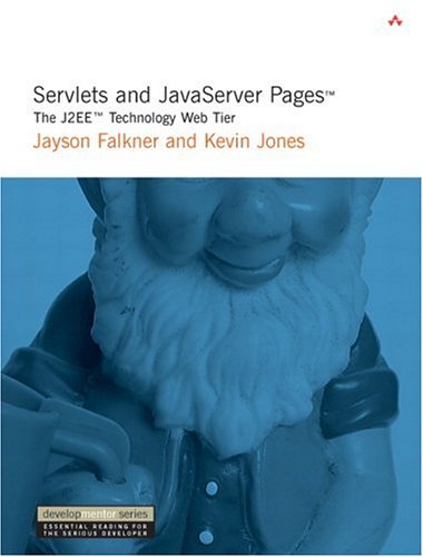 Large book cover: Servlets and JavaServer Pages: The J2EE Technology Web Tier