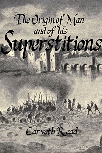 Large book cover: The Origin of Man and of his Superstitions