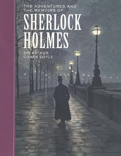 Large book cover: The Adventures of Sherlock Holmes