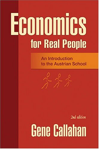 Large book cover: Economics for Real People