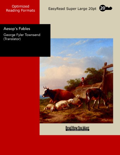 Large book cover: Aesop's Fables