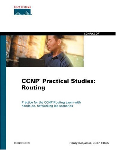 Large book cover: CCNP Practical Studies: Routing