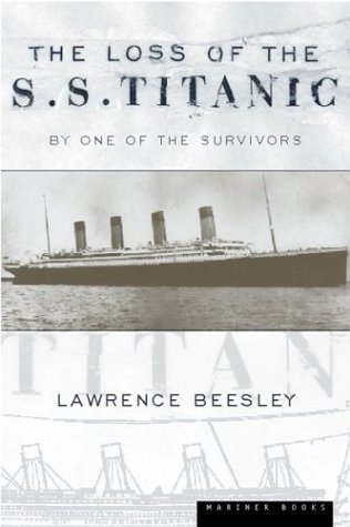 Large book cover: The Loss of the S.S. Titanic: Its Story and Its Lessons