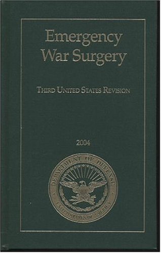 Large book cover: Emergency War Surgery