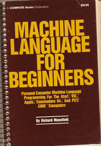 Large book cover: Machine Language for Beginners