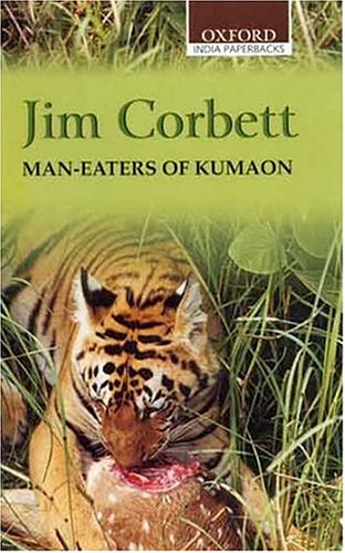 Large book cover: Man-Eaters of Kumaon