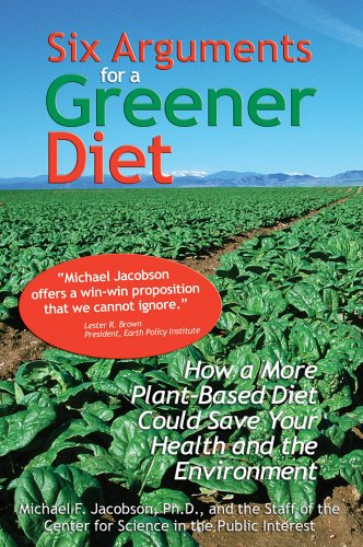 Large book cover: Six Arguments for a Greener Diet