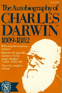 Large book cover: The Autobiography of Charles Darwin