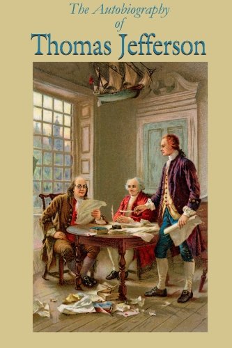 Large book cover: Autobiography of Thomas Jefferson