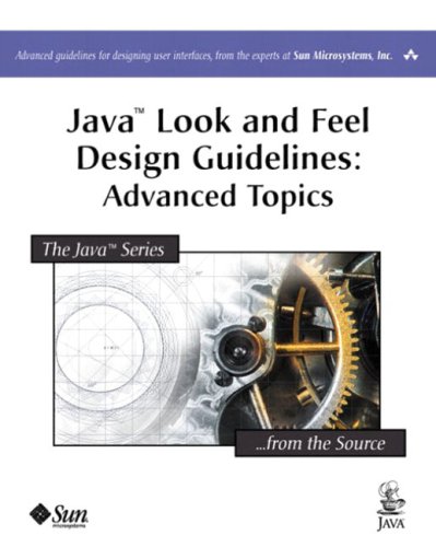 Large book cover: Java Look and Feel Design Guidelines