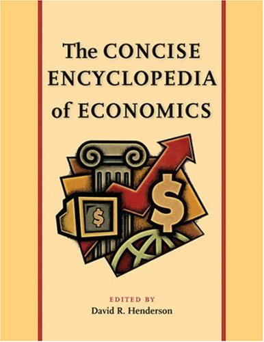 Large book cover: The Concise Encyclopedia of Economics
