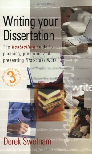 Large book cover: Writing Your Dissertation