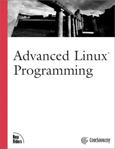 Large book cover: Advanced Linux Programming