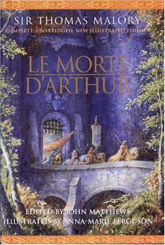 Large book cover: Le Morte D'Arthur