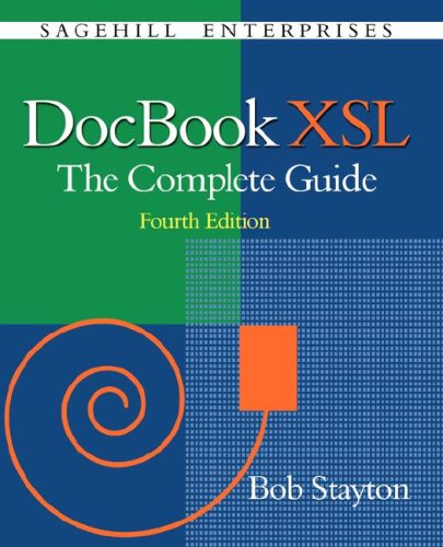 Large book cover: DocBook XSL: The Complete Guide