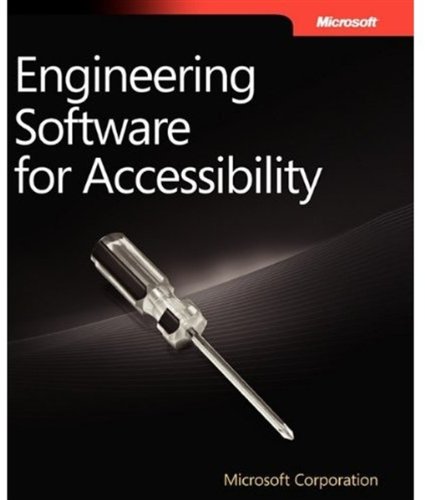 Large book cover: Engineering Software for Accessibility