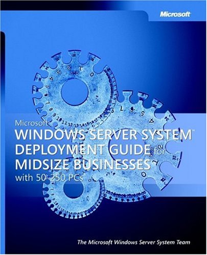 Large book cover: Microsoft Windows Server System Deployment Guide for Midsize Businesses