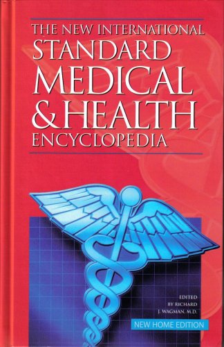 Large book cover: The New International Standard Medical and Health Encyclopedia