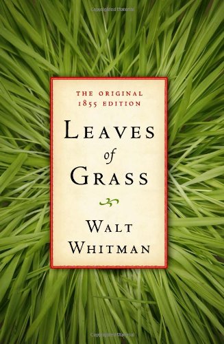 Large book cover: Leaves of Grass