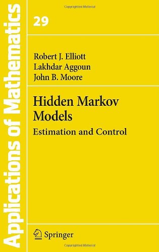Large book cover: Hidden Markov Models: Estimation and Control