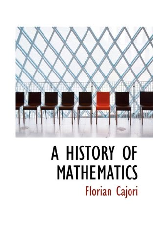 Large book cover: A History of Mathematics