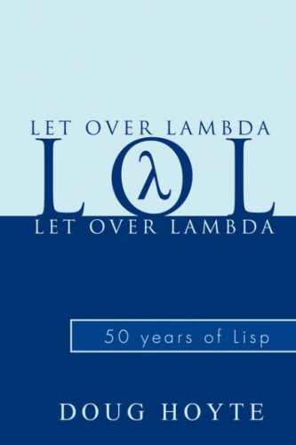 Large book cover: Let Over Lambda: 50 Years of Lisp