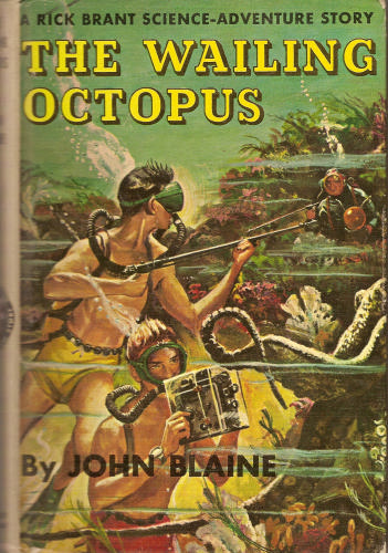 Large book cover: The Wailing Octopus
