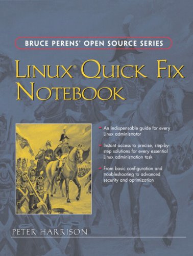 Large book cover: Linux Quick Fix Notebook