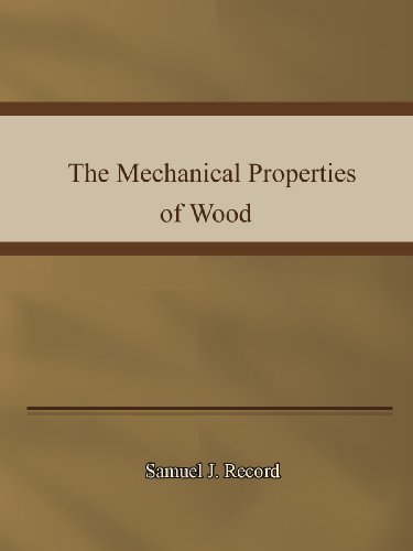 Large book cover: The Mechanical Properties of Wood