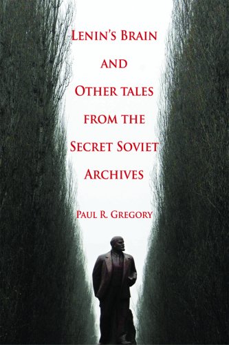 Large book cover: Lenin's Brain and Other Tales from the Secret Soviet Archives