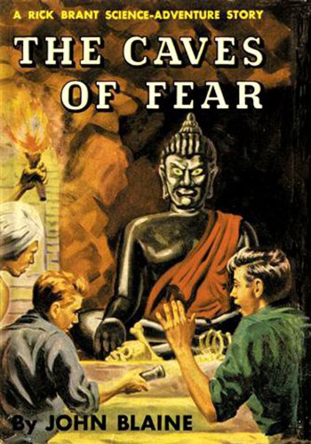 Large book cover: The Caves of Fear