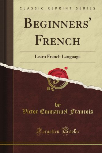 Large book cover: Beginners' French