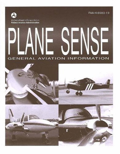 Large book cover: Plane Sense: General Aviation Information