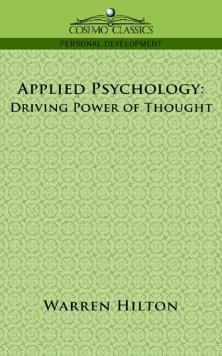 Large book cover: Applied Psychology: Driving Power of Thought