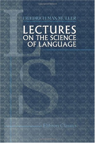 Large book cover: Lectures on The Science of Language