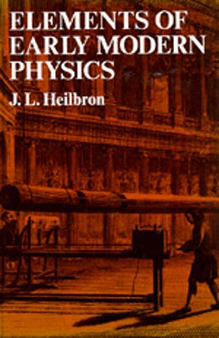 Large book cover: Elements of Early Modern Physics
