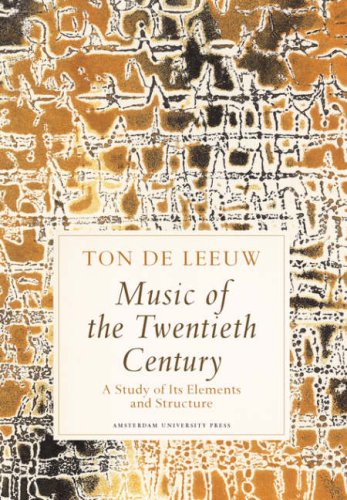 Large book cover: Music of the Twentieth Century