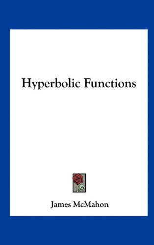 Large book cover: Hyperbolic Functions