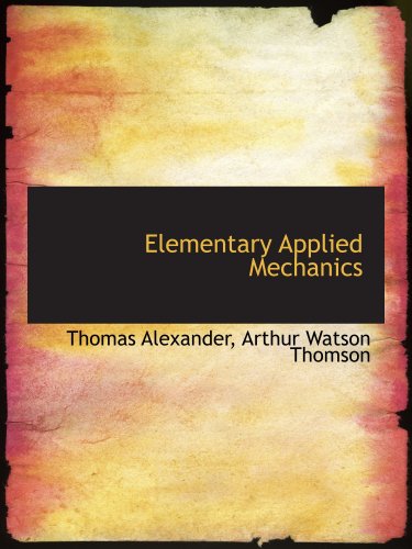 Large book cover: Elementary Applied Mechanics