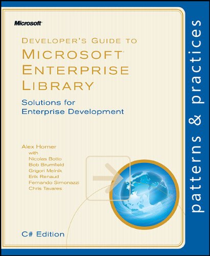 Large book cover: Developer's Guide to Microsoft Enterprise Library, C# Edition