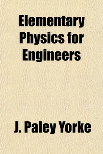 Large book cover: Elementary Physics for Engineers