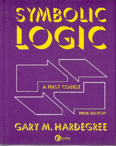 Large book cover: Symbolic Logic: A First Course
