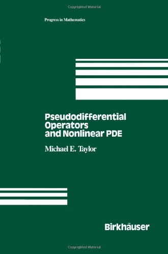 Large book cover: Pseudodifferential Operators and Nonlinear PDE
