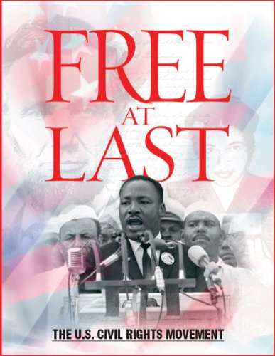 Large book cover: Free At Last: The U.S. Civil Rights Movement