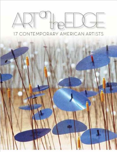 Large book cover: Art on the Edge: 17 Contemporary American Artists