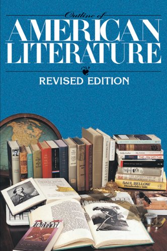 Large book cover: Outline of American Literature